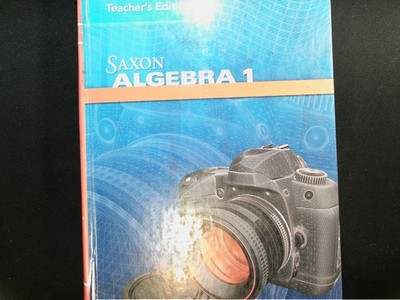 Saxon Algebra 1 Teacher's Edition 2009 HMH Homeschool Math Grades 8-12