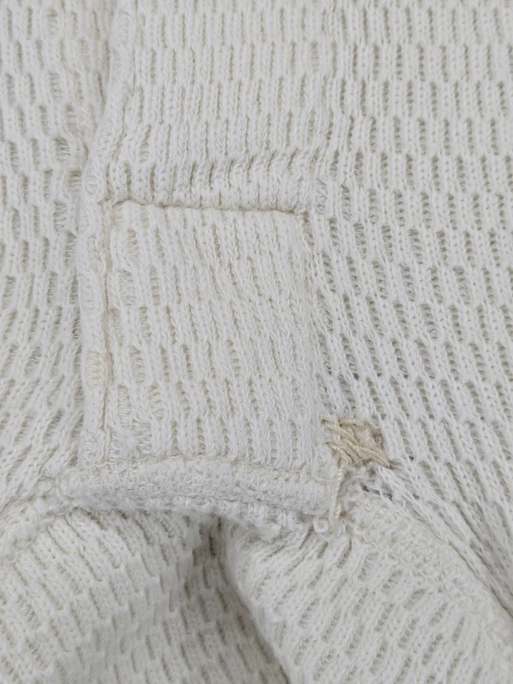 Calça térmica vintage anos 60 militar clima frio extremo gavetas G malha waffle - Imagem 4 de 4