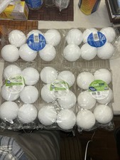 5 6-Pack  Total 30 Balls  FloraCraft  CraftFoM White 2.8" 3 Balls 2.8  NEW
