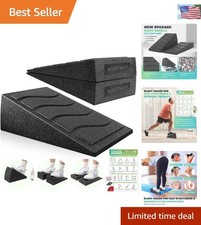 5-Position Slant Board for Calf Stretching  Ankle Mobility - 480lbs Capacity