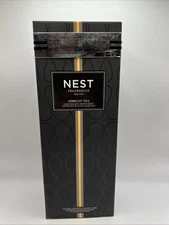 Nest Liquidless Diffuser 5 Scent Stick And Metal Vessel Apricot Tea New In Box