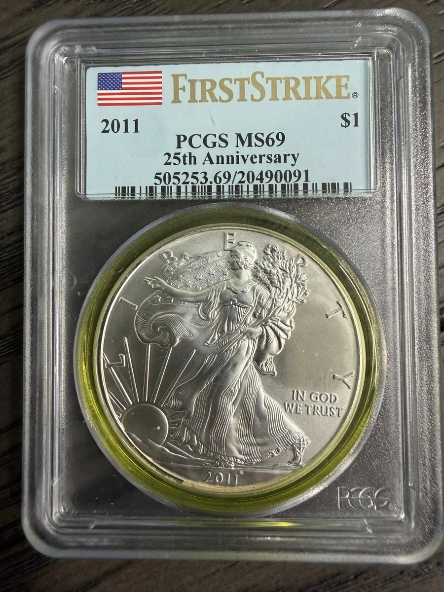 American Eagle PCGS 2011 Silver Bullion Coins for sale | eBay