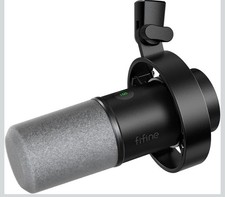 FIFINE Studio XLR Dynamic Microphone, USB PC Podcast Microphone. Black. K688