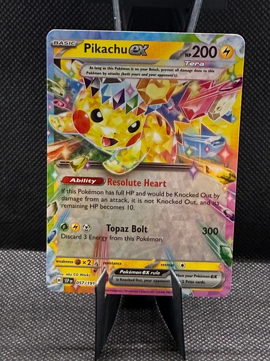Карты Pikachu Ex Pokémon TCG - огромный выбор по лучшим ценам | eBay