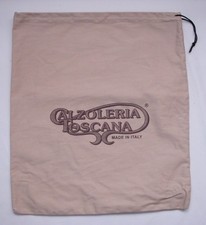 Calzoleria Toscana Schuhstaubbeutel mit Kordelzug Made in Italy