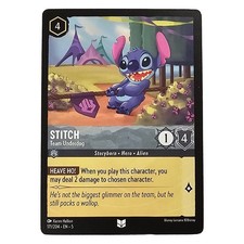 Lilo Stitch Disney Lorcana Trading Card Stitch Team Underdog 171/204 NM