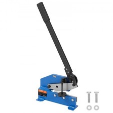 Cizalla de placa manual manual de 8" para procesamiento de chapa metálica, cortador de sobremesa HS-8...