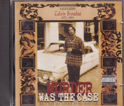 MURDER WAS THE CASE - Soundtrack CD