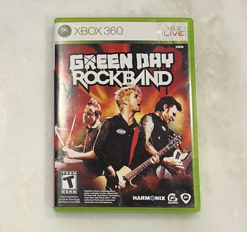 XBOX Rock Band Green Day 360 Game Complete with Manual Disk Case VG