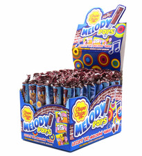 Lutscher mit Pfeife Chupa Chups Melody Pops Cola 48 Stück