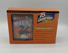 Vintage Tiger Woods PGA Golf 24K Gold Signature Wheaties Mini Box Collectible