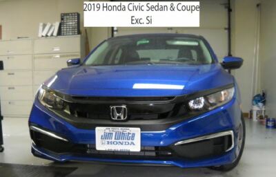 FA.FD : CIVIC SEDANフロントマスクノーズブラ Lebra Front End Mask Cover Bra Fits HONDA CIVIC SEDAN & Coupe 2019