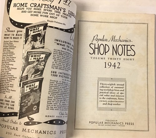 POPULAR MECHANICS ANNUAL SHOP NOTES MAGAZINE 1942 - Foto 5 di 12