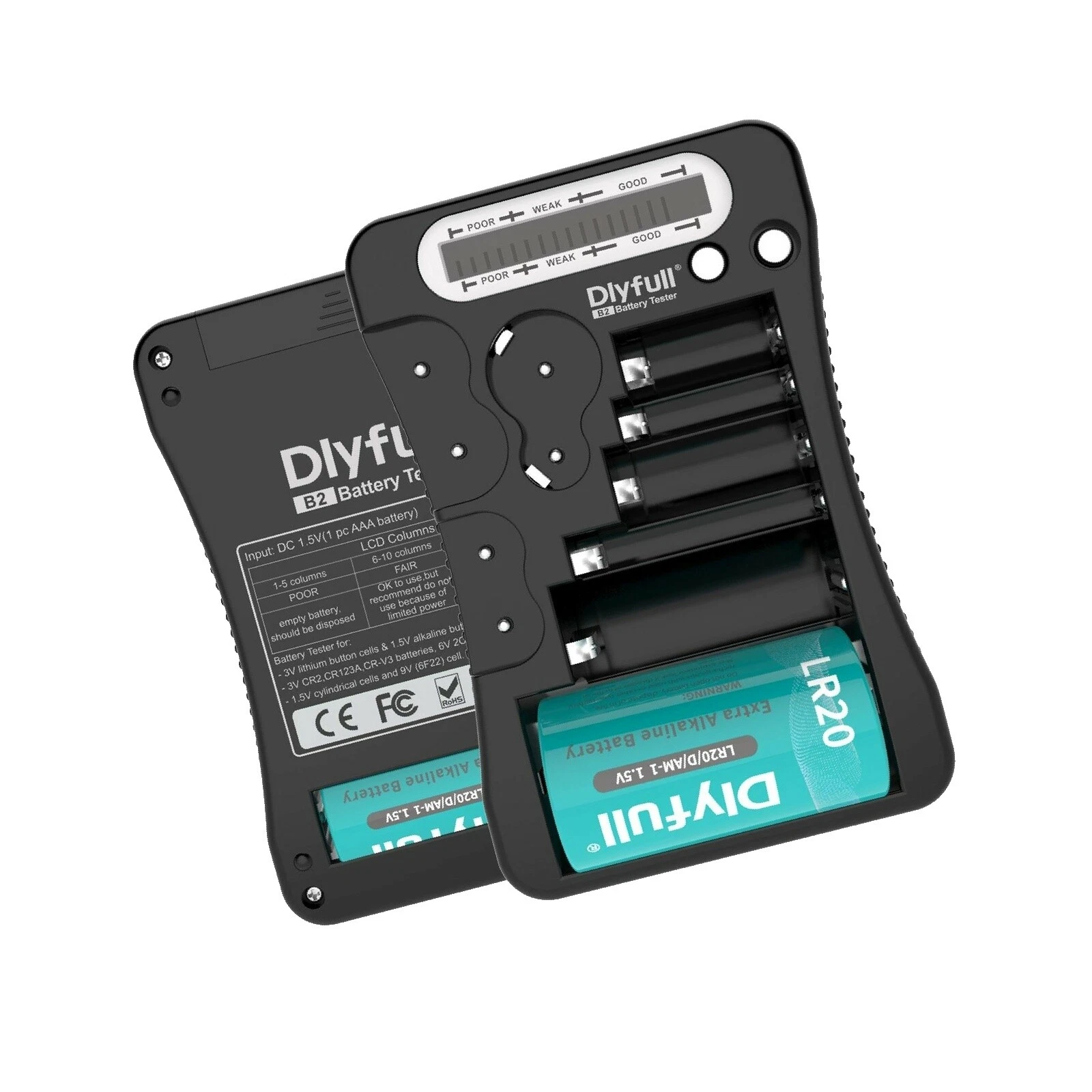 Probadores de la Batería Batería AA