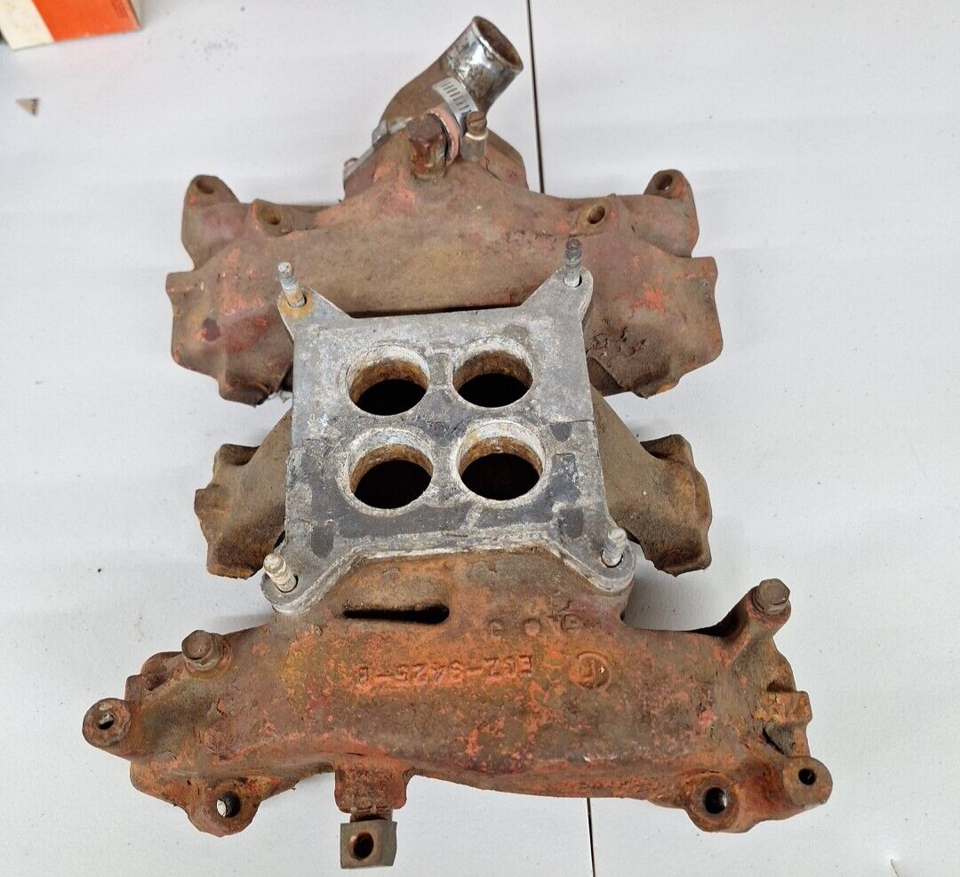 1957 Ford Thunderbird 312 Y Block 4V Intake Manifold ECZ 1957 Ford Thunderbird 312 Y Block 4V Intake Manifold ECZ