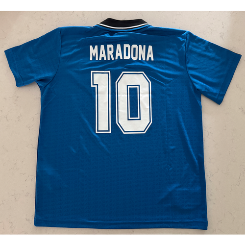 Argentinien WM 1994 Maradona #10 Retro Visit Trikot - Classic - Bild 2 von 6
