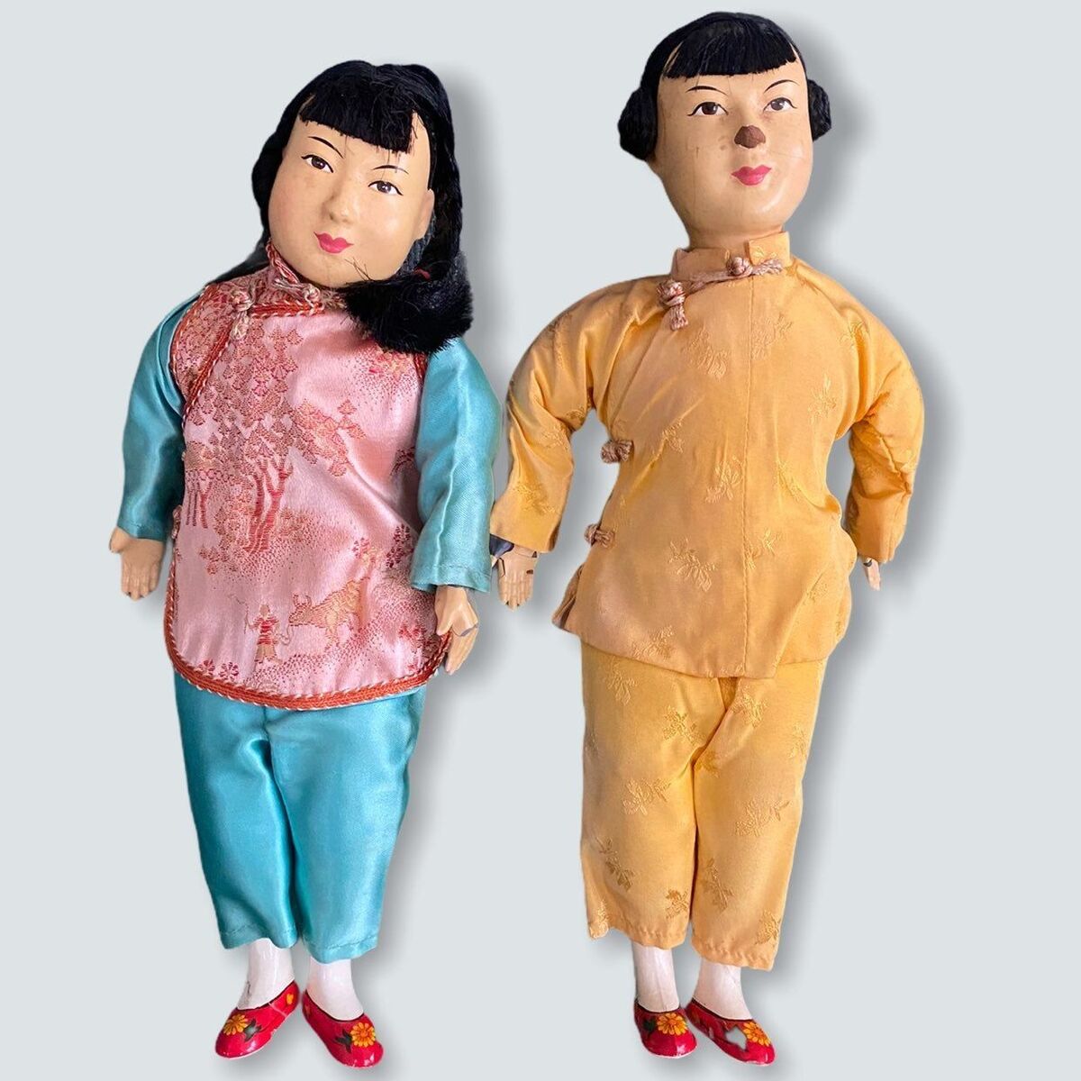 2 Antique Chinese Dolls | eBay