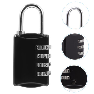 Schule Locker Sperren Kabel Gepäck Vorhängeschloss Gym Digit Locker 4 Digit Lock