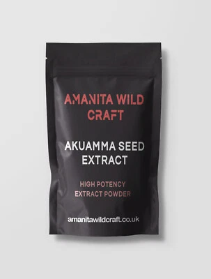 AMANITA WILDCRAFT Akuamma - Picralima nitida Extract X20 | 💞 45 Days Satisfaction Guarantee 💞