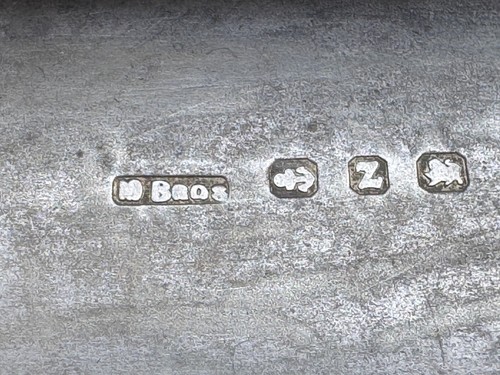 Sterling Silver Trinket Box - M Bros - Birmingham - 1899 - Picture 8 of 24