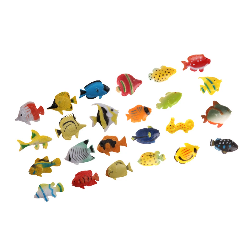 Small plastic sea creatures hotsell