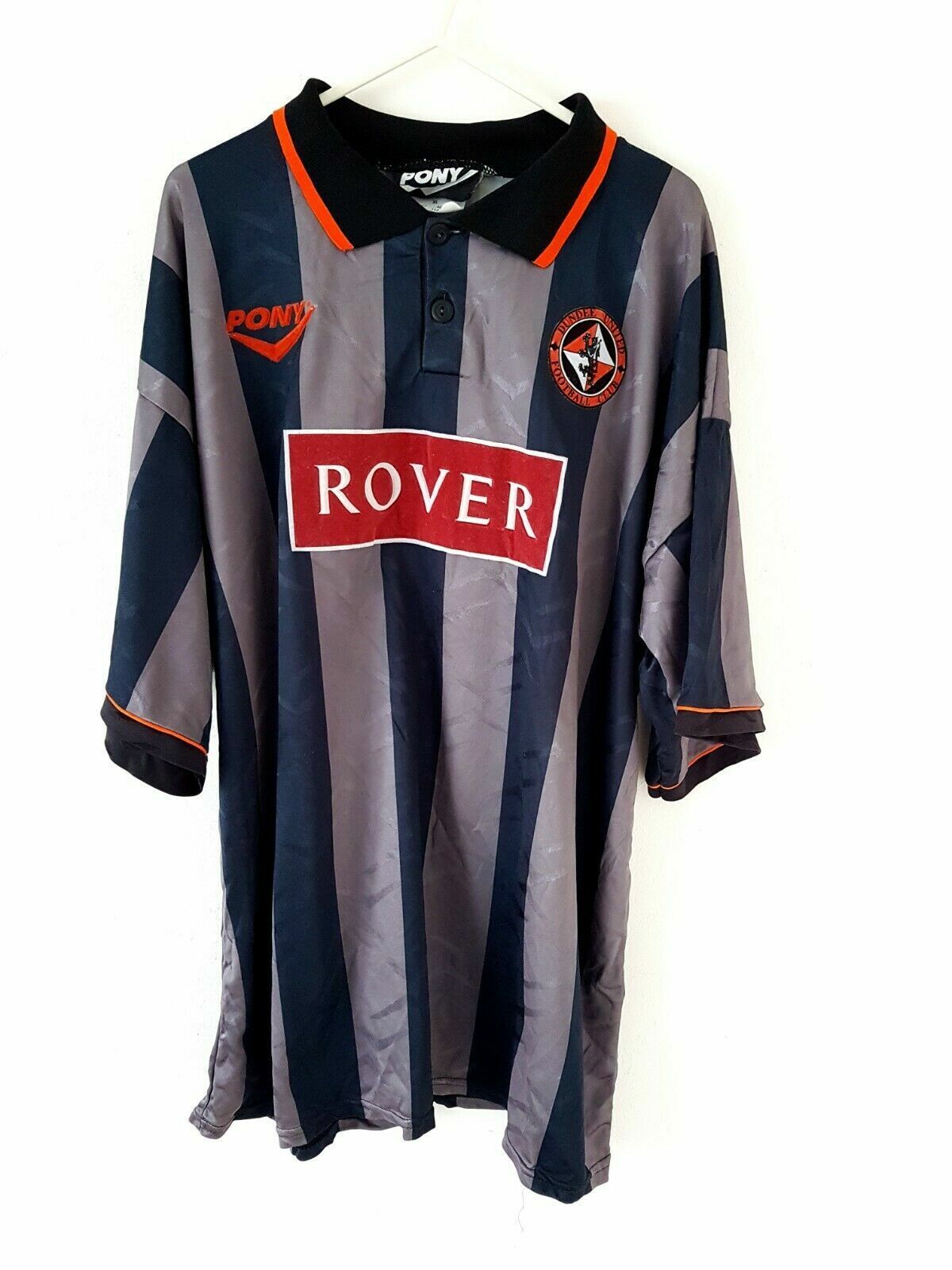 Dundee United 3rd Shirt 1994. XL. Original Grey Adults Utd Football Top Only.