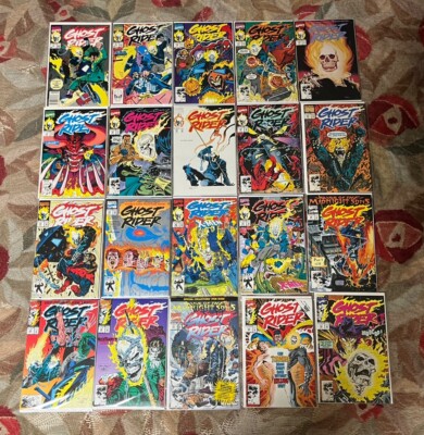 Ghost Rider (1990, 2nd series) lot of 20 issues: #4 & #5 and #16 through #33