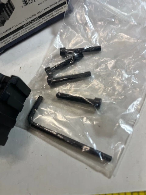 Barska Tactical Escopeta Riel Picatinny Weaver Montaje en Cañón AW11714 Foto 4 de 4