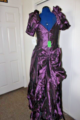 Vintage Brides Magazine Bridesmaid Dress Gown Size 11/12 Purple Made In USA  New | eBay