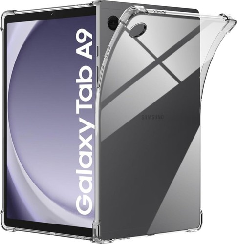 For Samsung Galaxy Tab A9 Case Clear Shockproof Silicone Bumper Tablet Cover Gel - Picture 11 of 14