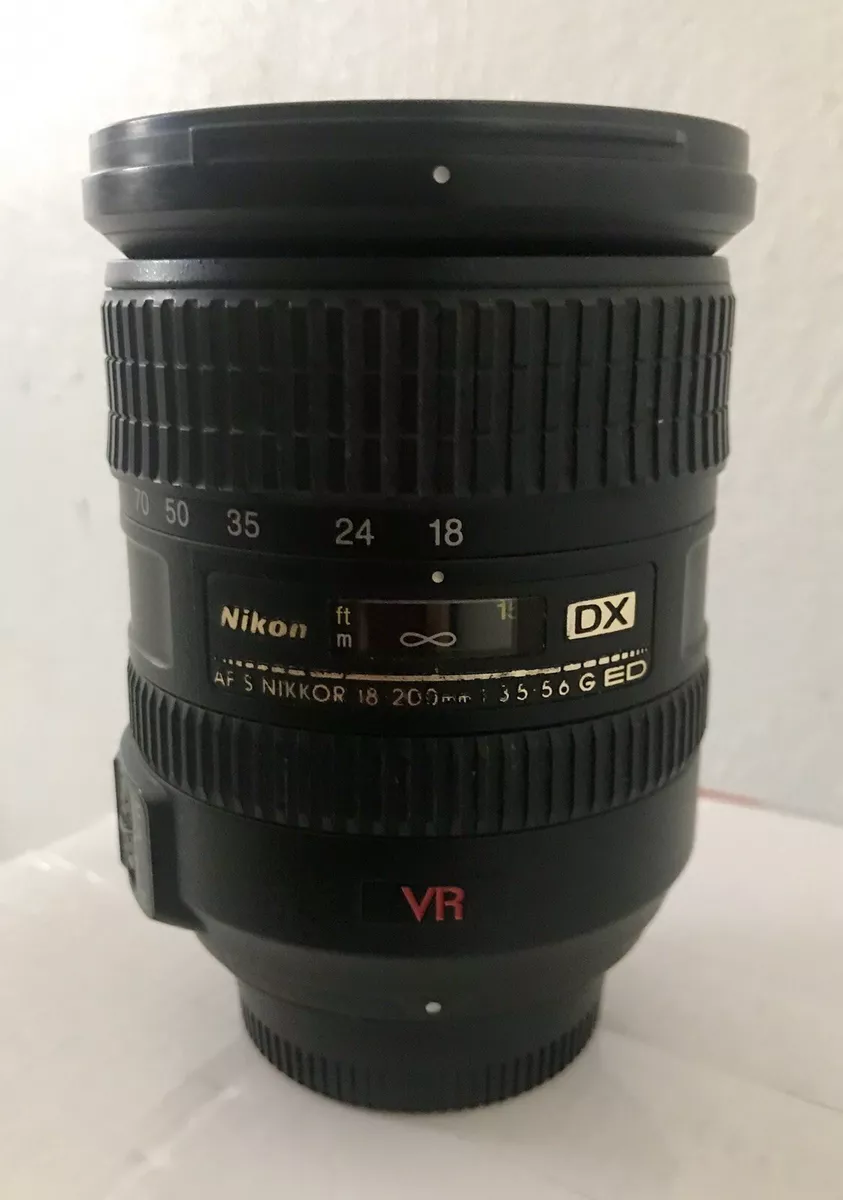 Nikon AF-S DX NIKKOR 18-200mm f/3.5-5.6G ED VR Lens US version