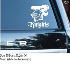 Newcastle Knights Reflective Car Sticker Decals Stickers 10cm Best Gifts