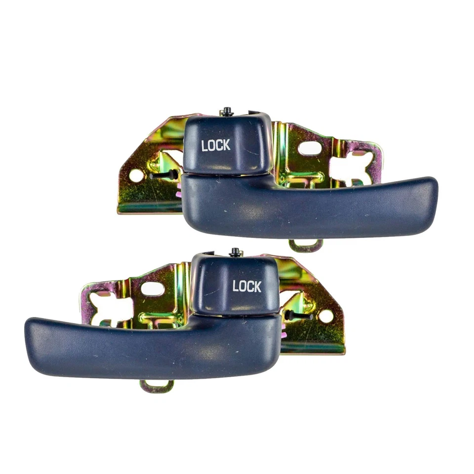 Nuevo juego de manijas interiores interiores azules izquierda y derecha para Toyota Camry 1992-96 Foto 2 de 4