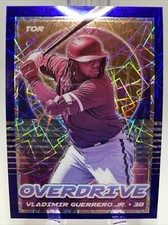 2021 Overdrive Blue Velocity #12 Vladimir Guerrero Jr.