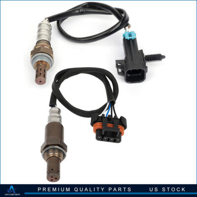2pcs Upstream+Downstream for 99-00 Chevy Silverado 2500 6.0L Oxygen Sensor O2 02