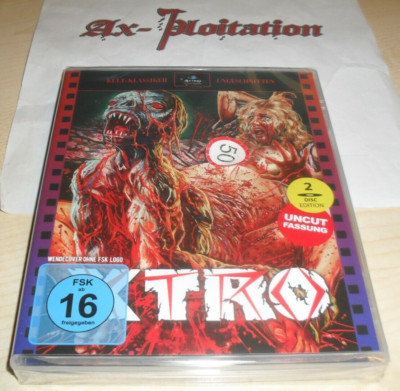 X-tro Scanavo / 2-Disc Edition / OVP /UNCUT Ilan Sheady Cover Blu Ray+Soundtrack
