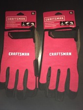 2 Pairs of Craftsman Grip Touch Polyester Mec...