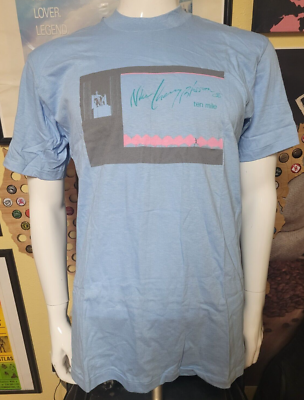 VTG 80s Rare Nike Cherry Blossom Run 1986 Running T Shirt Large 