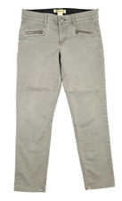 Democracy AB Technology Jeans Womens 10 Green Denim 33x27 Stretch Mid Rise