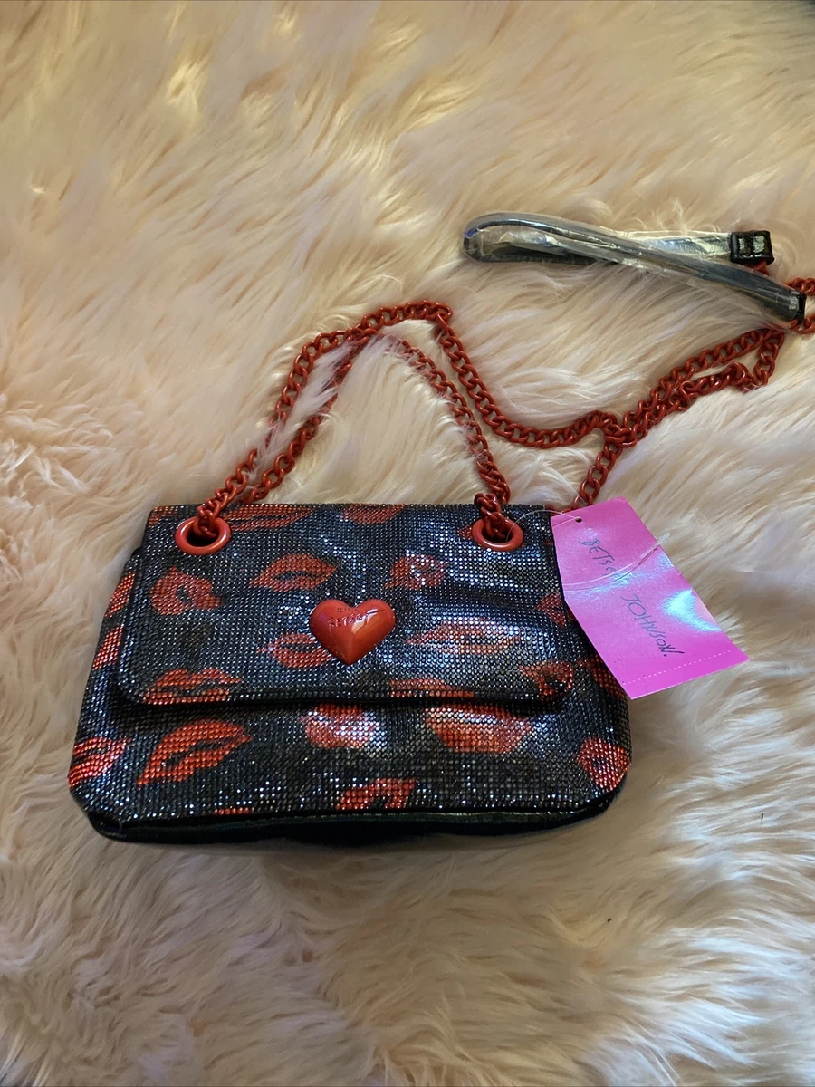 Betsey johnson red bag hotsell