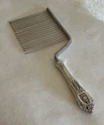 Wallace ROSE POINT Sterling Handle Cake Breaker Schneider Toledo 11"