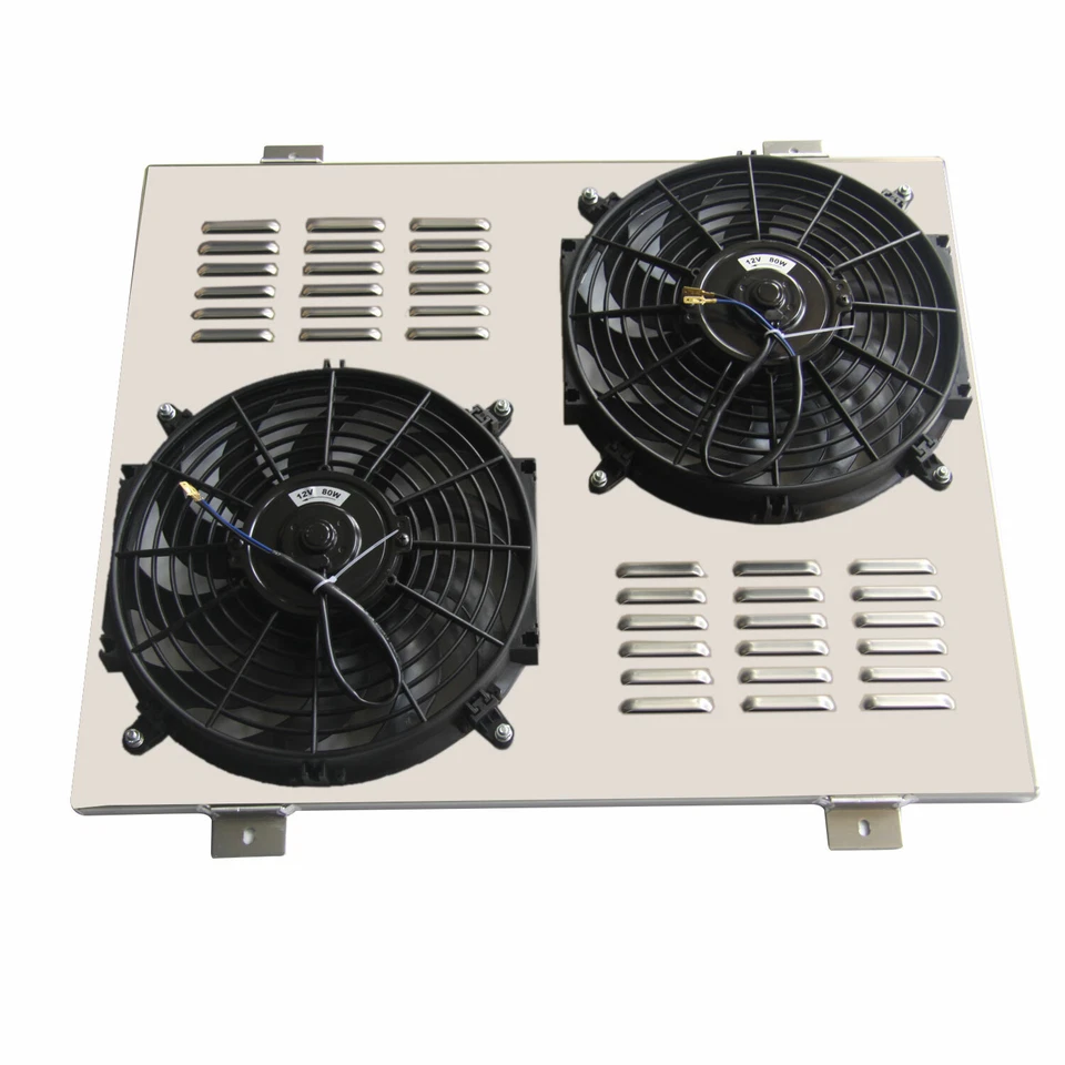 Relé de ventilador de cubierta de radiador de 4 filas para Dodge D/W 250 350 1991-93 1990-91 Ramcharger Foto 4 de 4