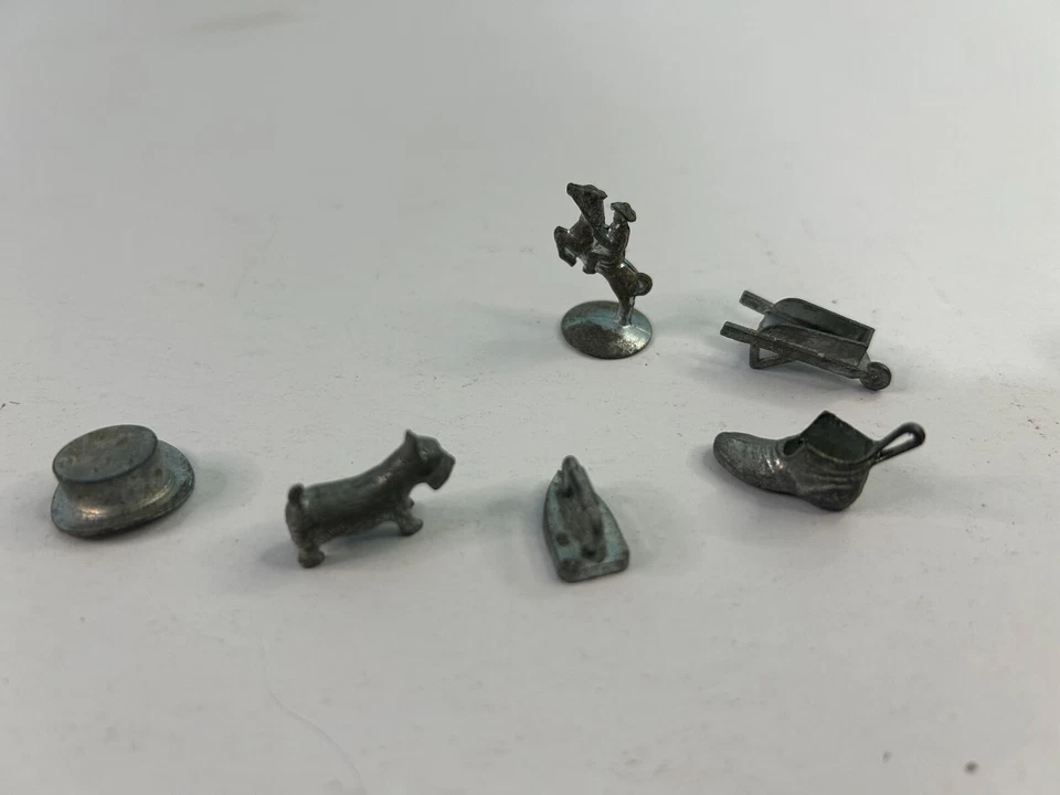 Винтажные сменные жетоны Монополия (дерево и металл) - Изображение 3 из 3