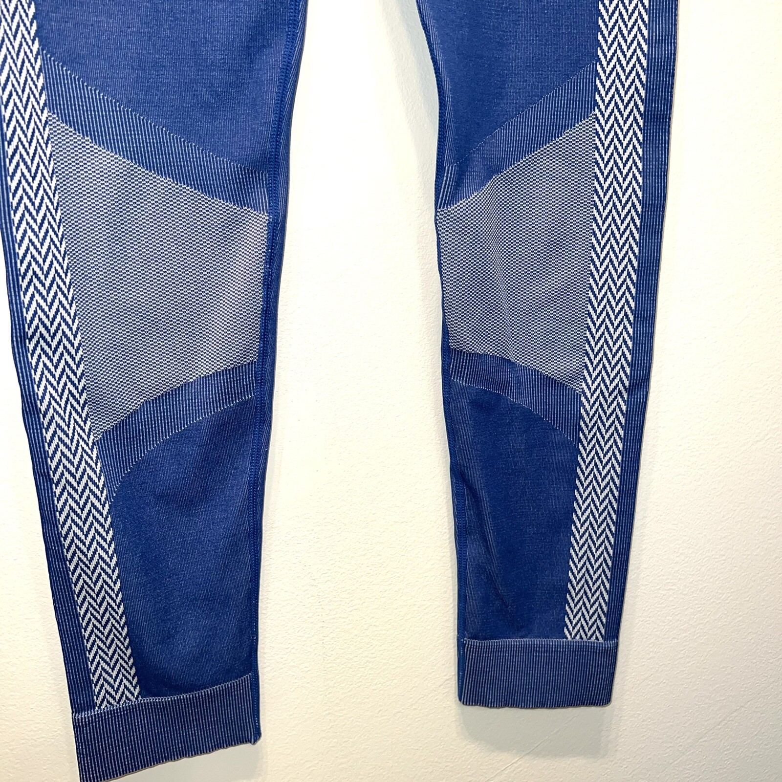 Fabletics Blue High Waisted Compression Leggings … - image 2