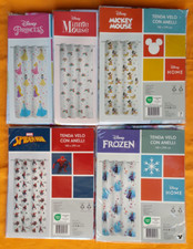 TENDA CAMERETTA DISNEY SPIDERMAN FROZEN PRINCIPESSE MINNIE TOPOLINO 140X290 CM