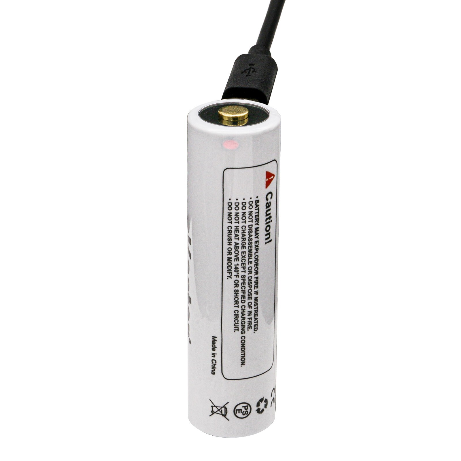 Kastar Battery 3.7V 2600mAh for SF18650B Li-Ion Battery with Micro-USB
