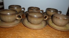 Denby "Romany" 2 X Cup & Saucer Free P&P