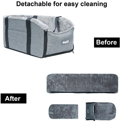 Abnehmbare Hundeautositz Hundesitz Hundebet Kleine Haustier-Autositz Haustierbet - Bild 10 von 10