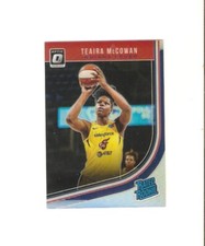 teaira mccowan wnba optic holo rookie,mississippi st,indiana fever #92