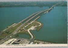 Hubert H. Humphrey Bridge Coco Beach Florida Continental Chrome Postcard